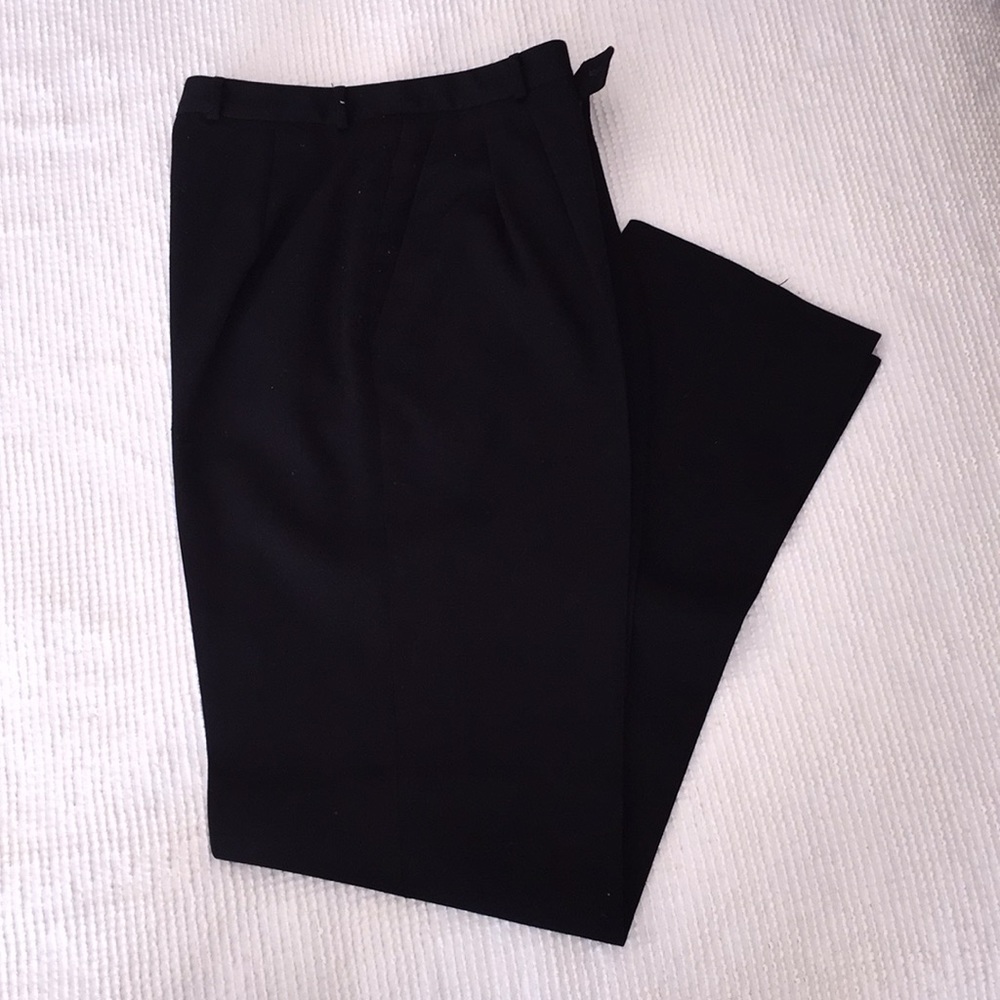 Lands End High Waisted Wool Pants - Size 8